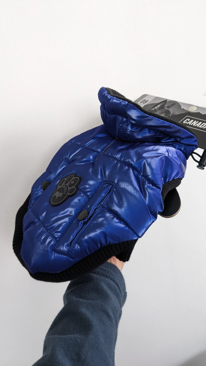 Canada Pooch Shiny Puffer Dog Jacket - BRAND NEW - photo 3