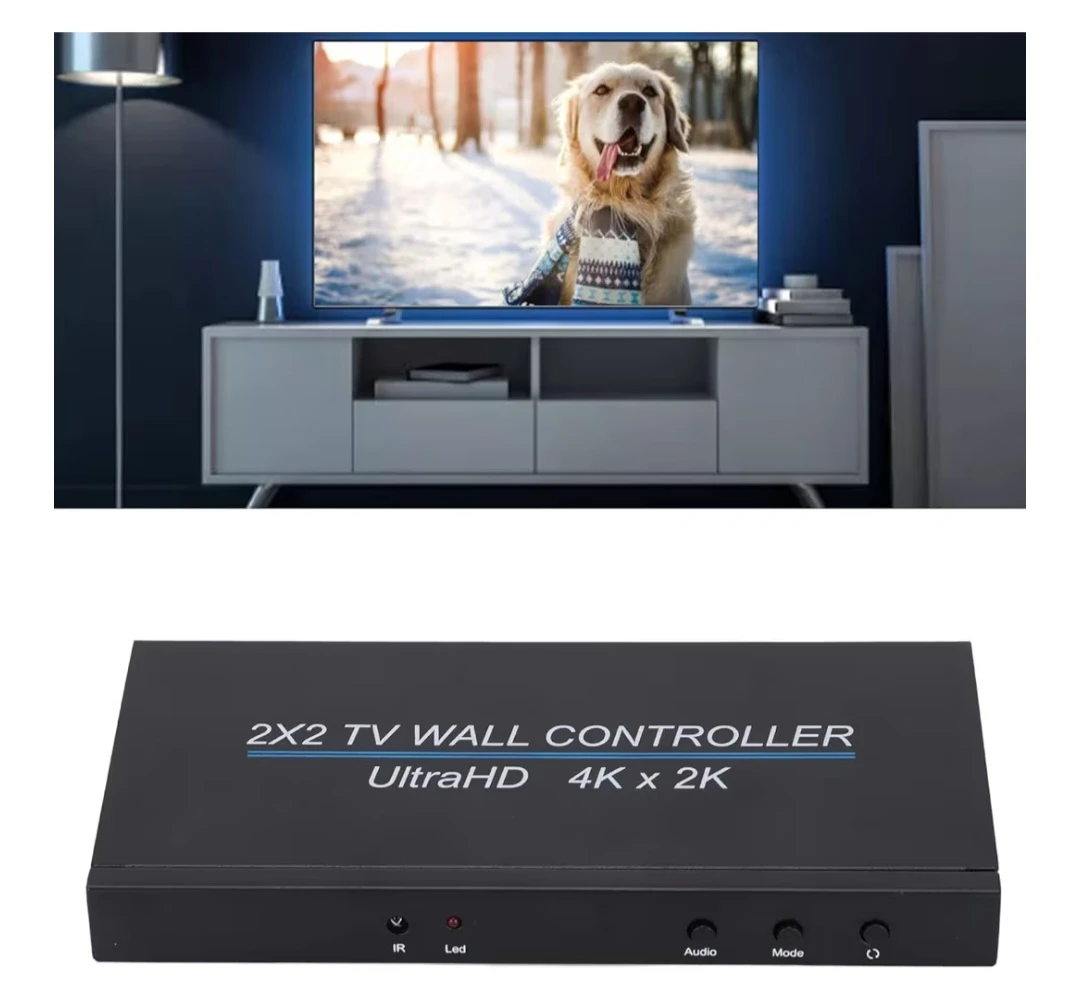 Video Wall Controller 2x2 4K 60Hz Input 1080P Output - photo 3