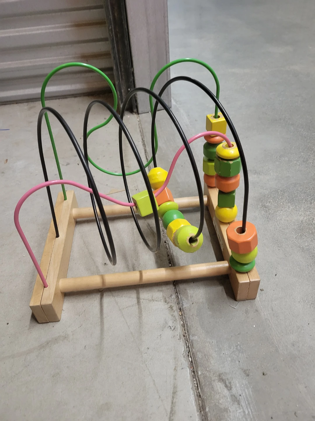 Wooden Bead Maze Toy