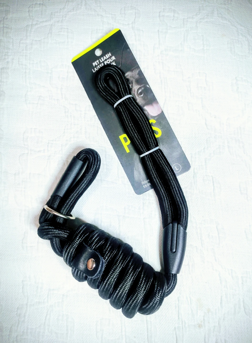 Black Pet Leash