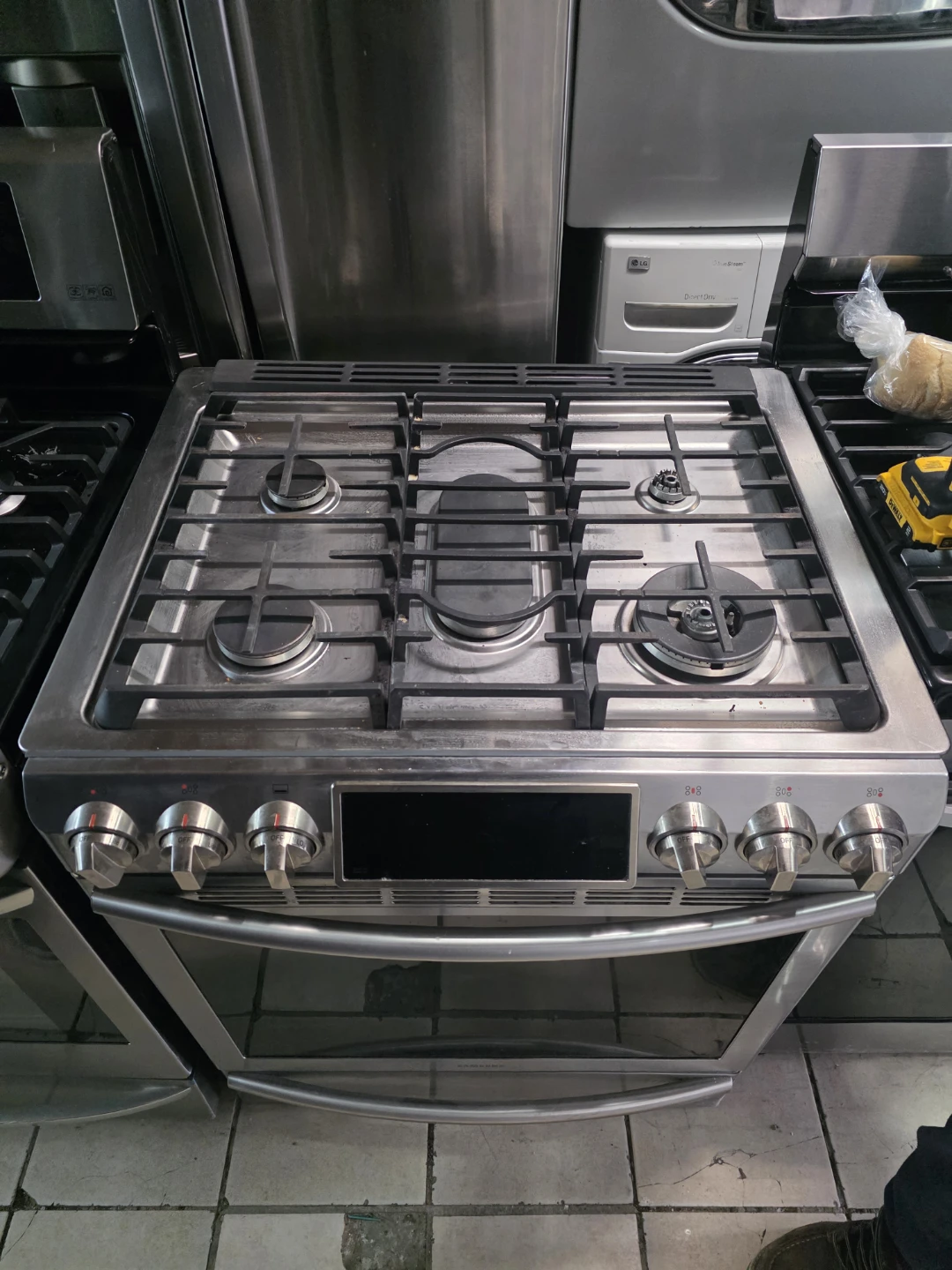 Samsung Stainless Steel Gas Range