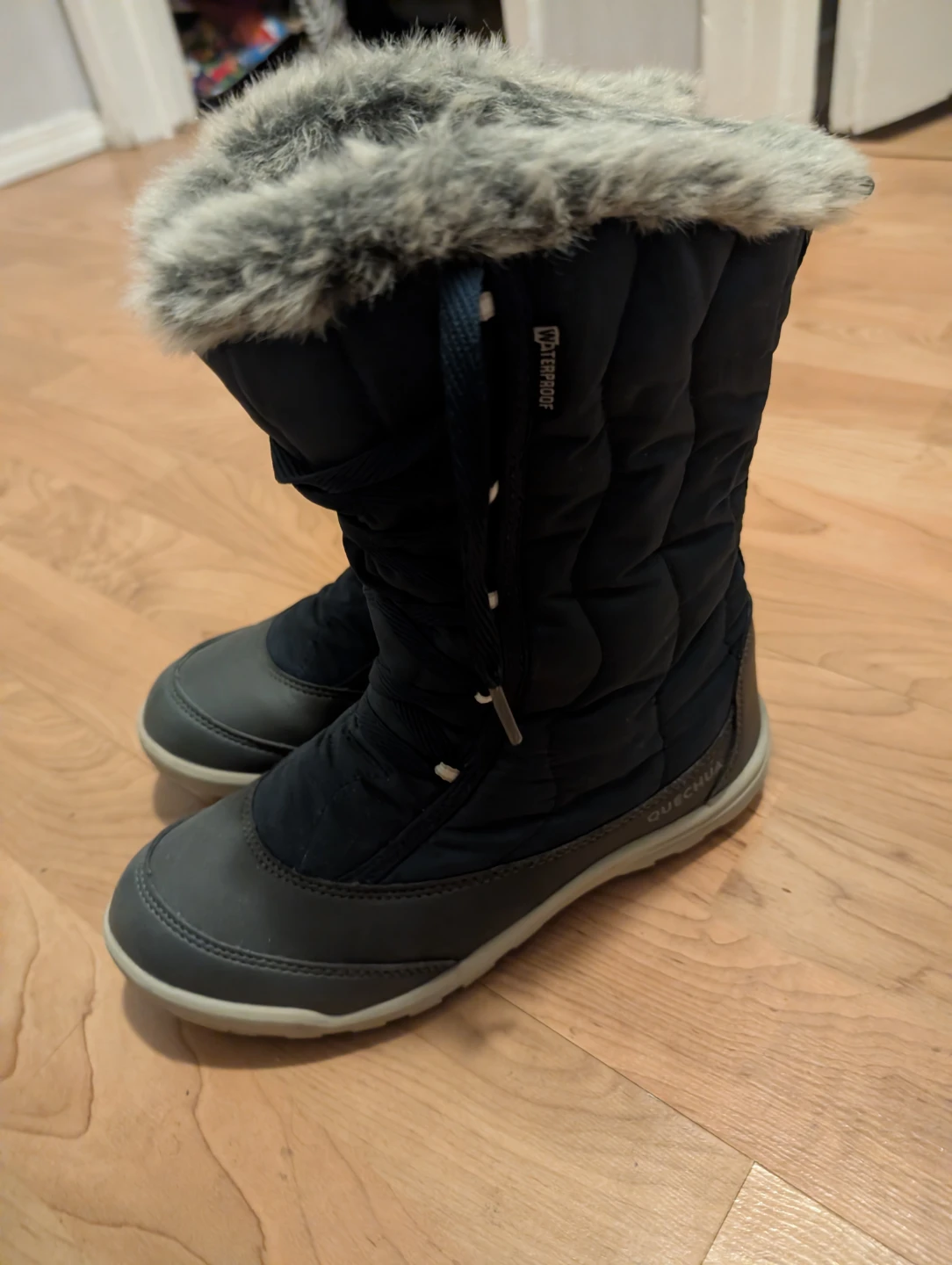 Quechua Women's Waterproof Snow Boots - Dark Blue  🥕 - photo 4