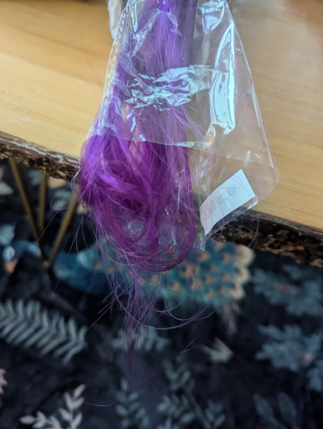 Purple Hair Extensions