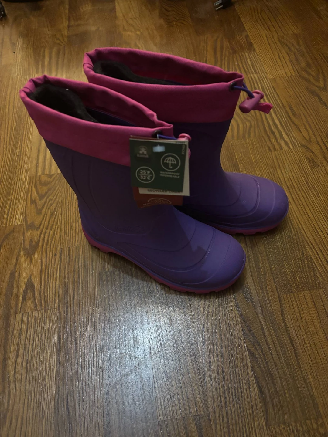 New Kamik Purple/Pink Winter Boots - Size 32