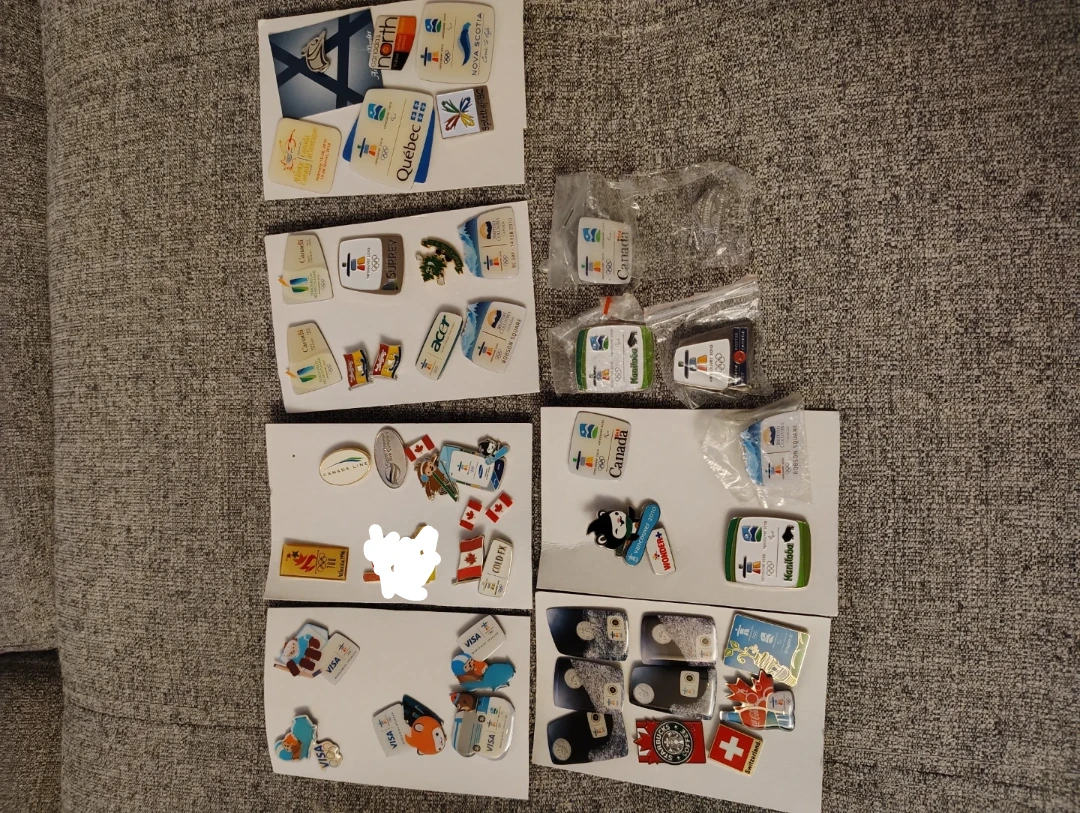 Olympic & assorted pin collection