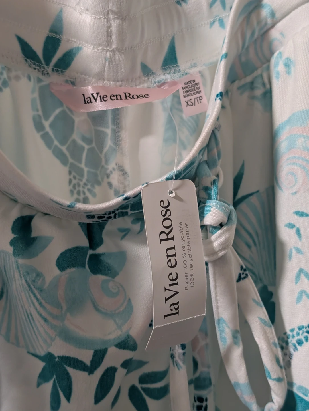 La Vie en Rose Pajama Pants XS/TP - photo 4