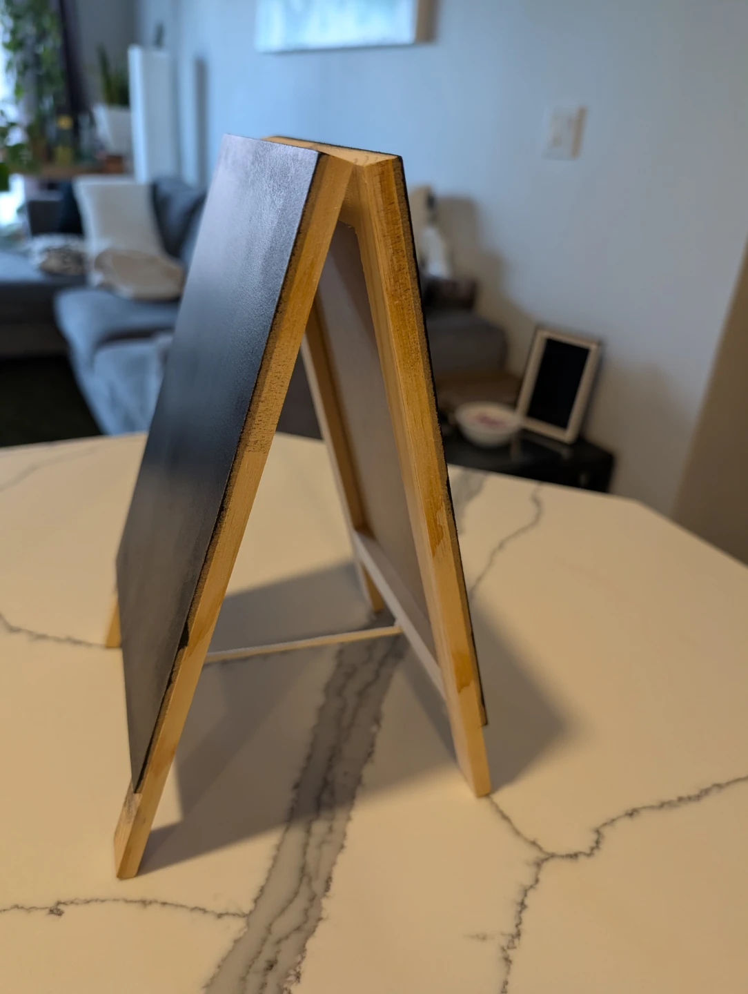 Set of 5 Chalkboard Signs with Wooden Stands - photo 3