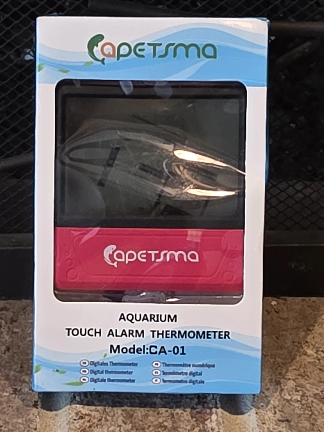 Capetsma CA-01 Aquarium Touch Alarm Thermometer