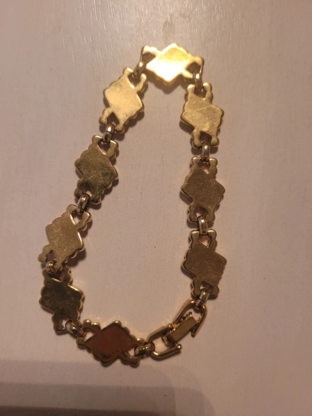 Gold tone link bracelet (Lowest Price I'm Going) - photo 2