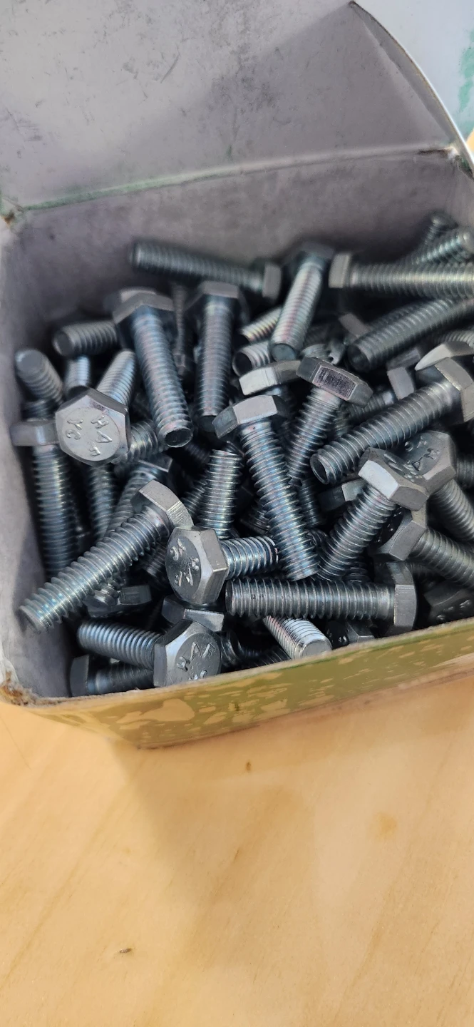 Hex Bolts - Steel, Zinc Plated