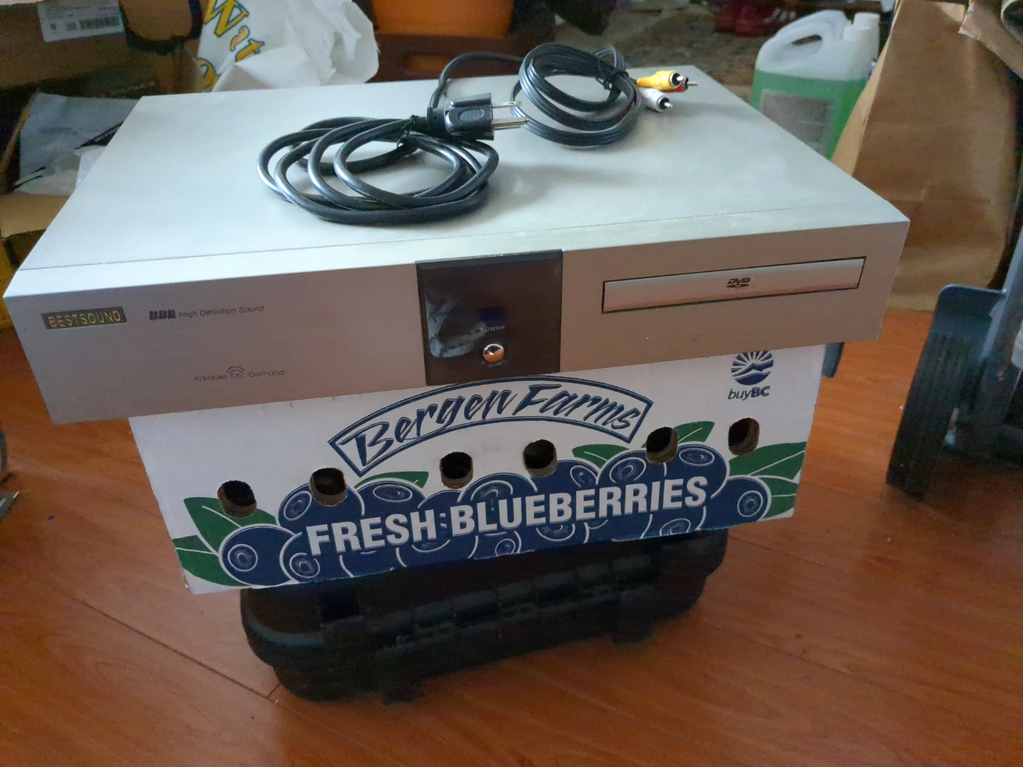 karaoke & DVD player