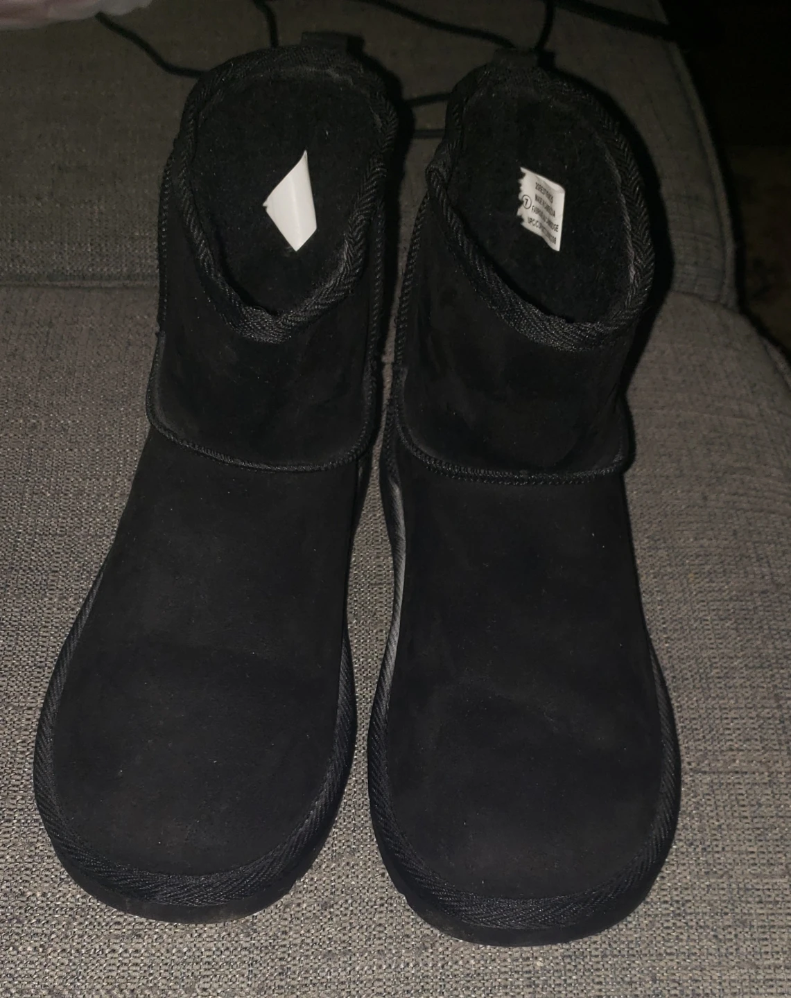 Black Mini Boots
