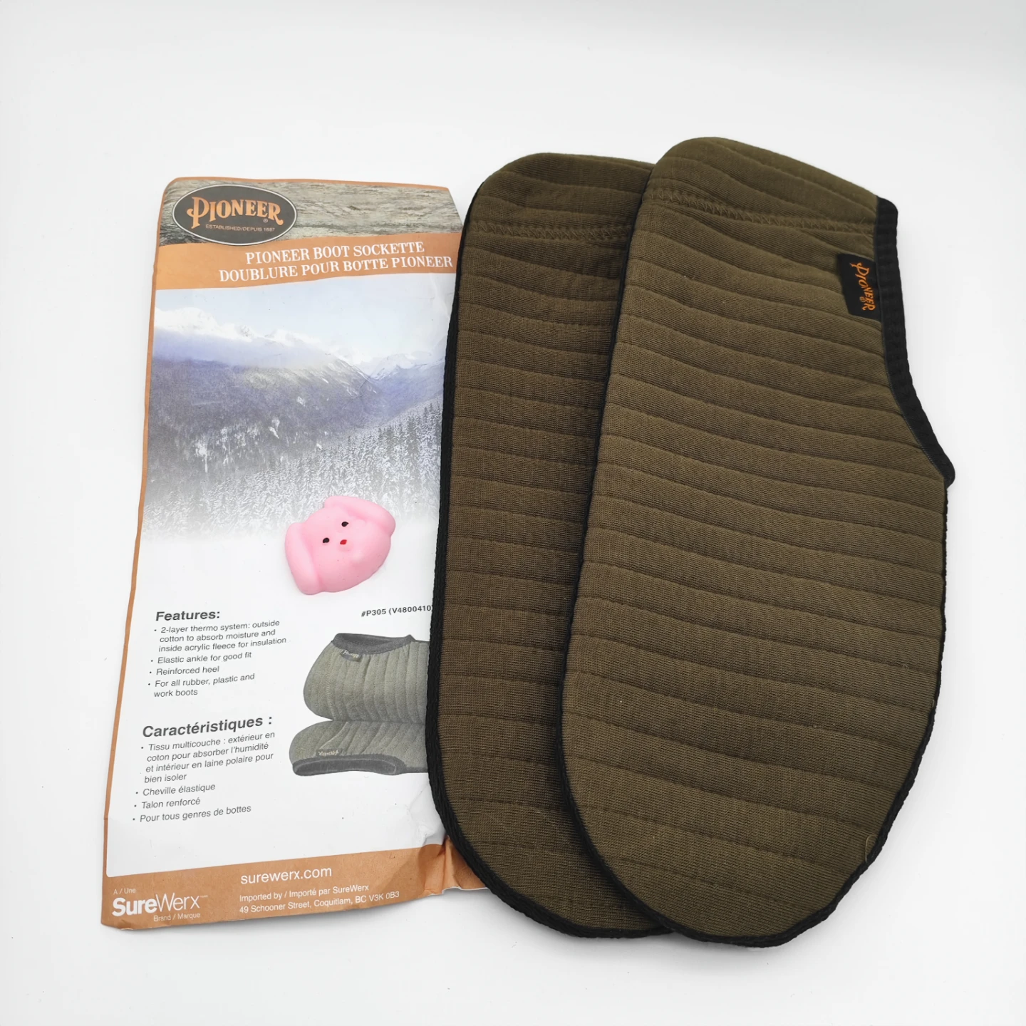 Pioneer Boot Sockettes - Size 12-13