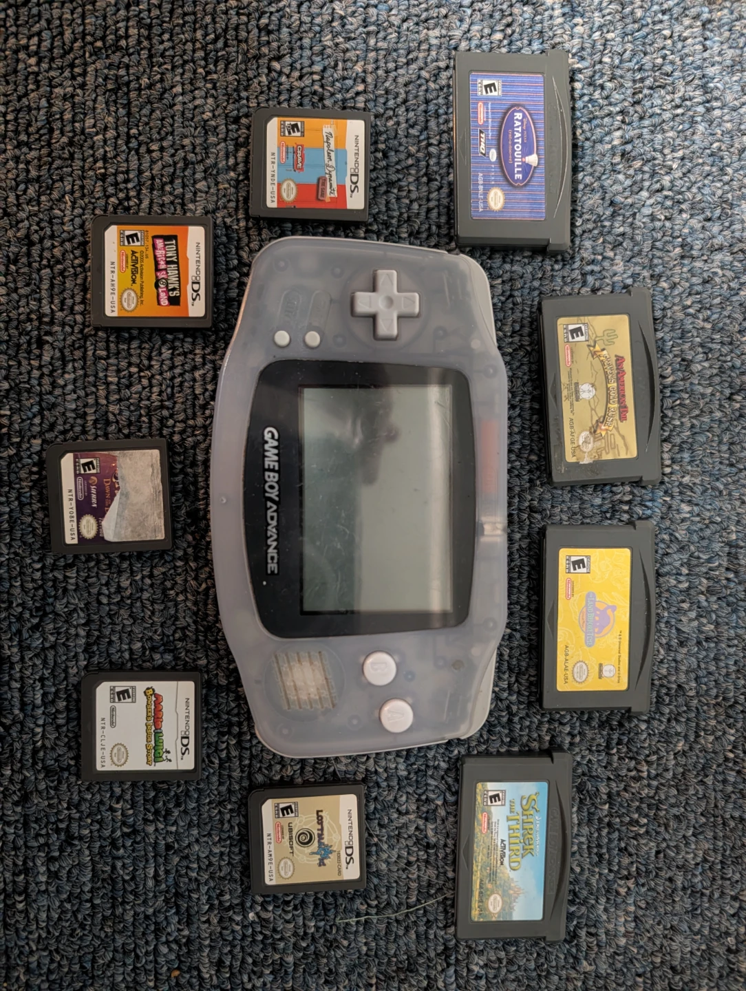 Nintendo Game Boy Advance with 9 games - photo 2