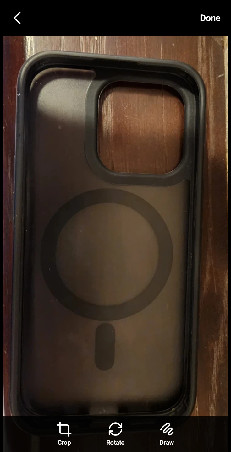 Black iPhone Case with MagSafe - photo 2