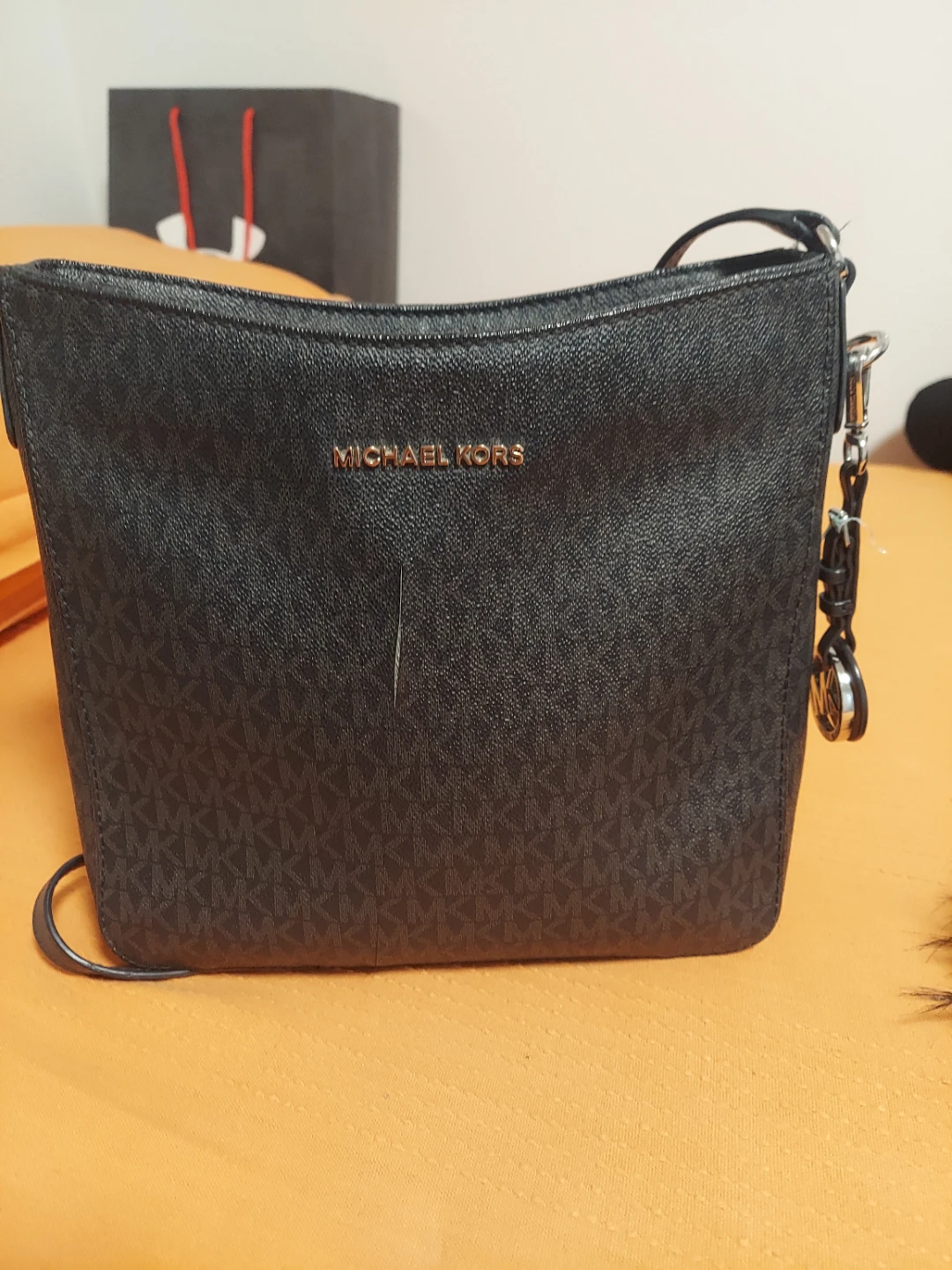 Michael Kors Black Signature Logo Crossbody Bag - photo 2