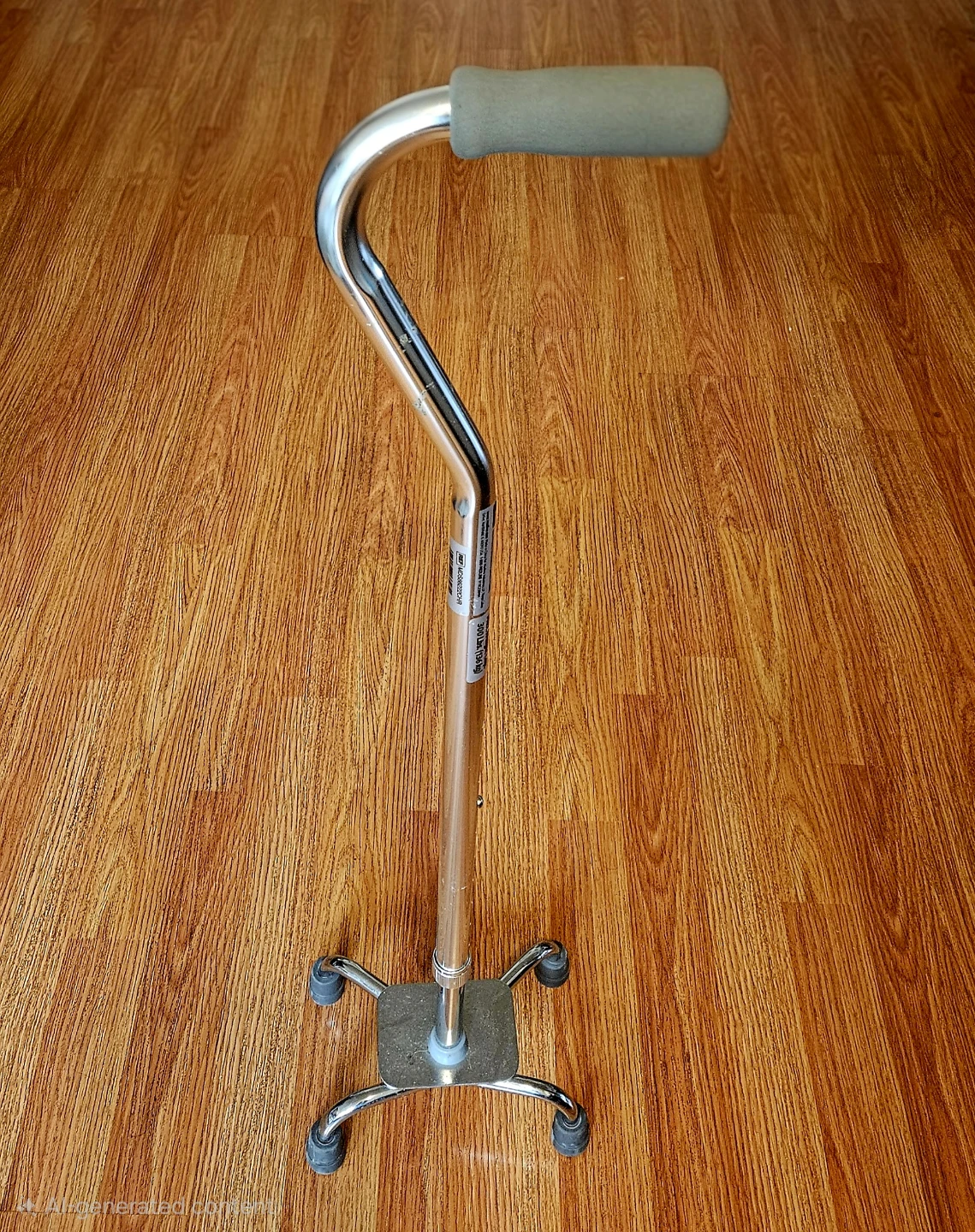 Medline Chrome Quad Cane 🏆✨️