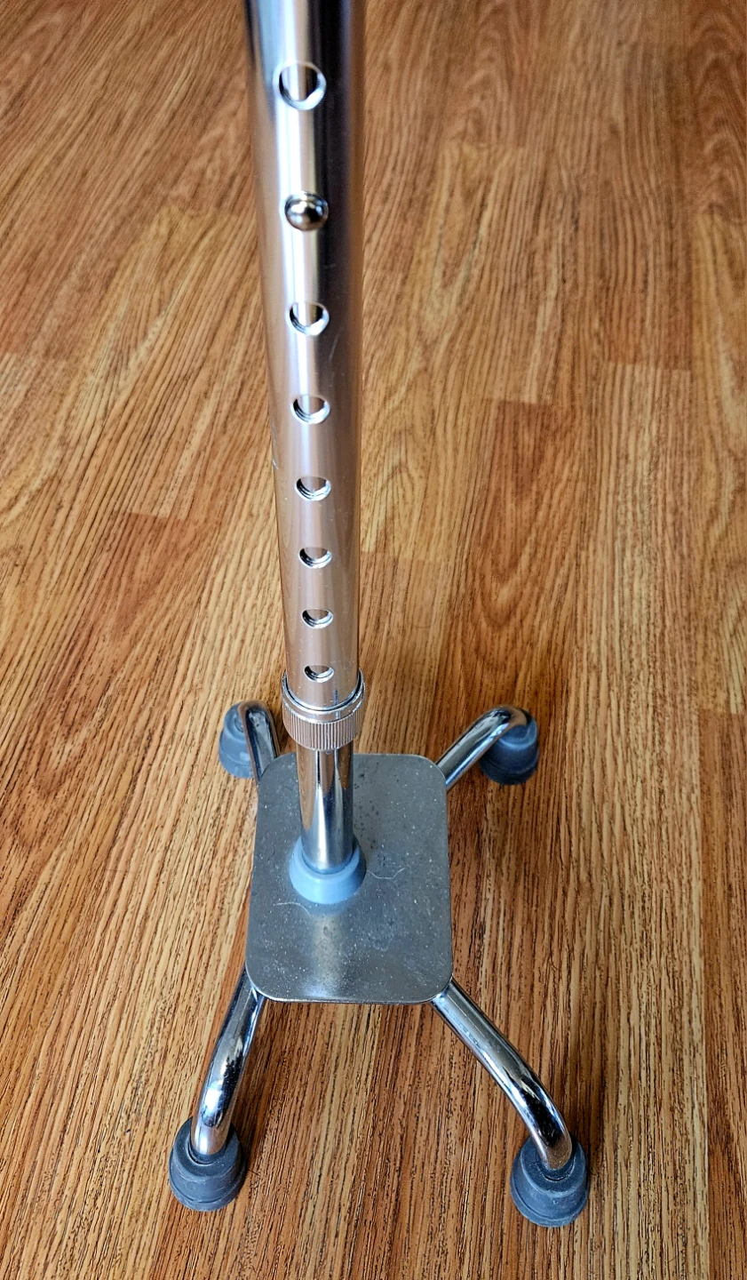 Medline Chrome Quad Cane 🏆✨️ - photo 3