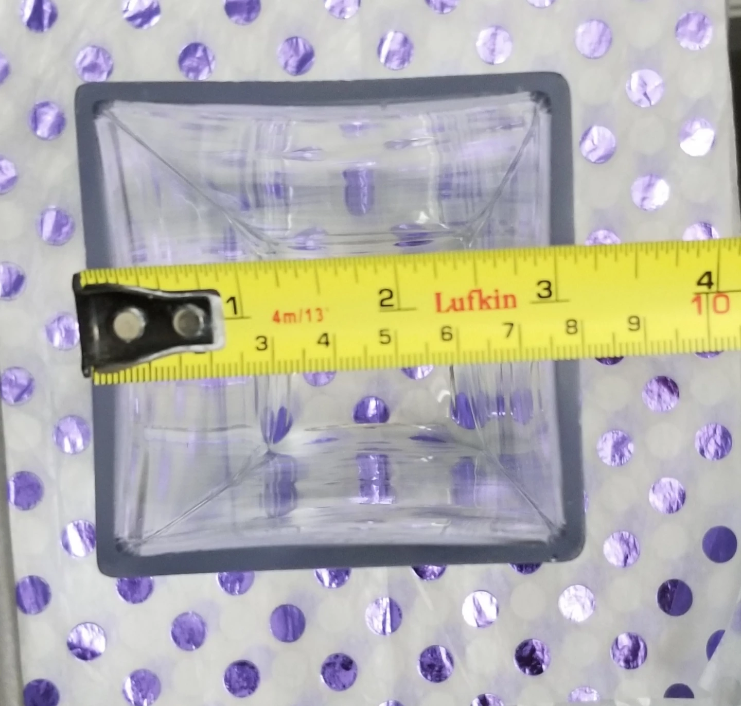 TWO Clear Glass Vases - photo 4