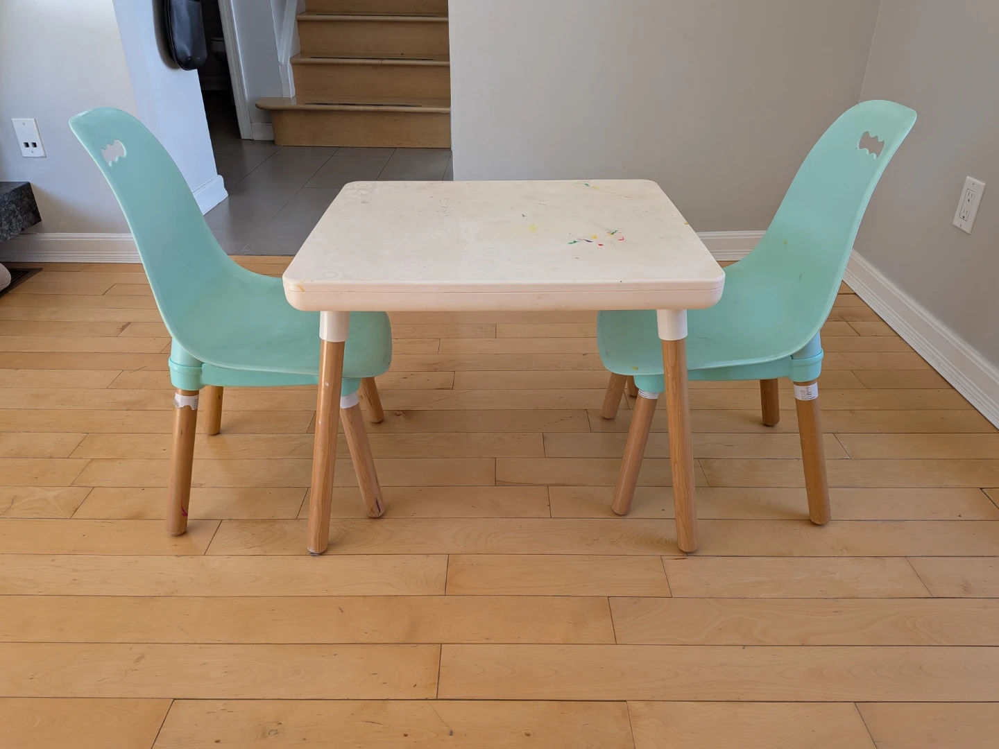 Kids Table and Chairs Set - Blue - photo 2