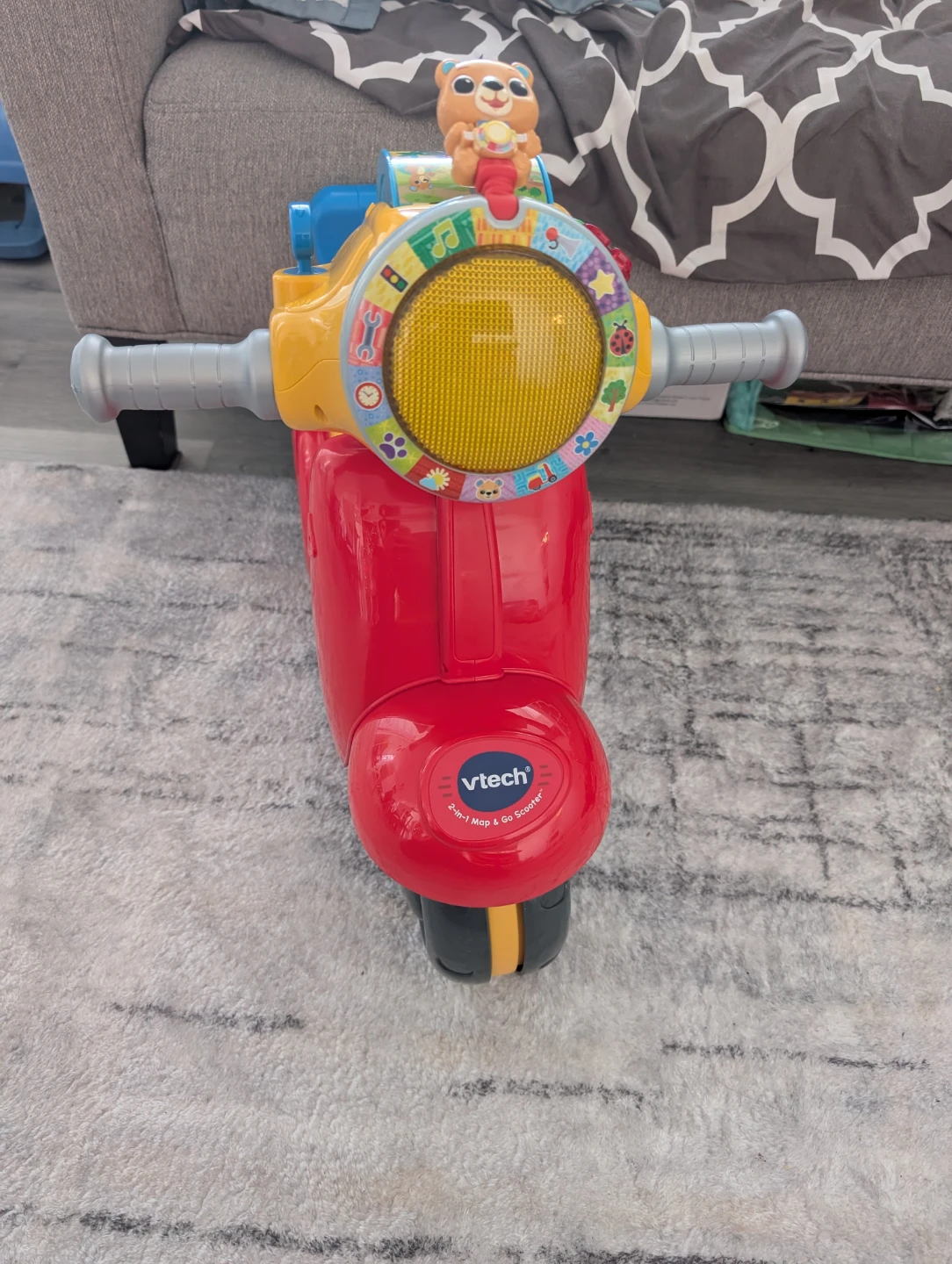 VTech 2-in-1 Map & Go Scooter Ride-On Toy - photo 3