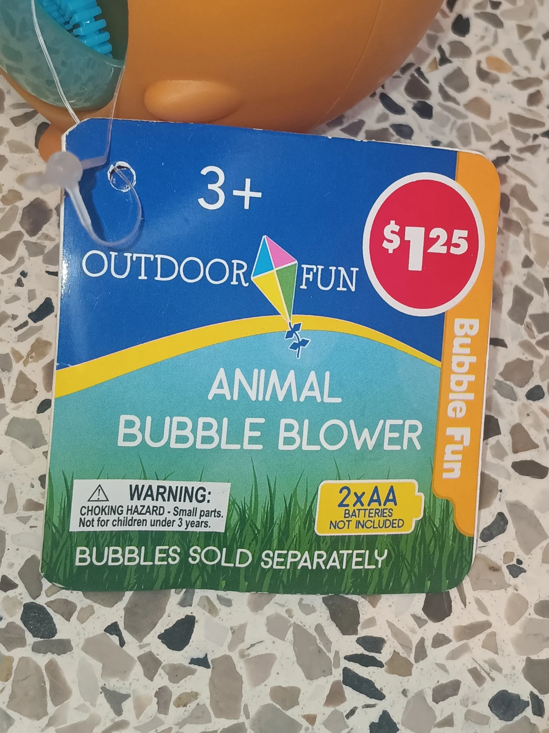 Outdoor Fun Animal Bubble Blower Toy - photo 2