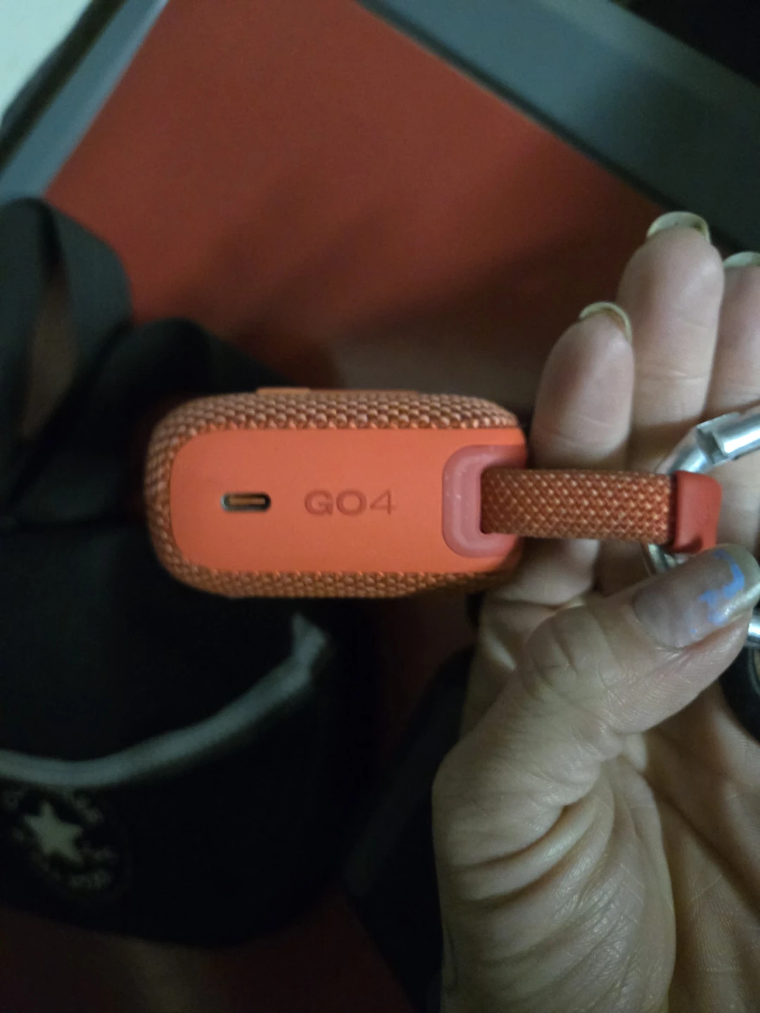 JBL GO 4 Portable Bluetooth Speaker - Orange - photo 3