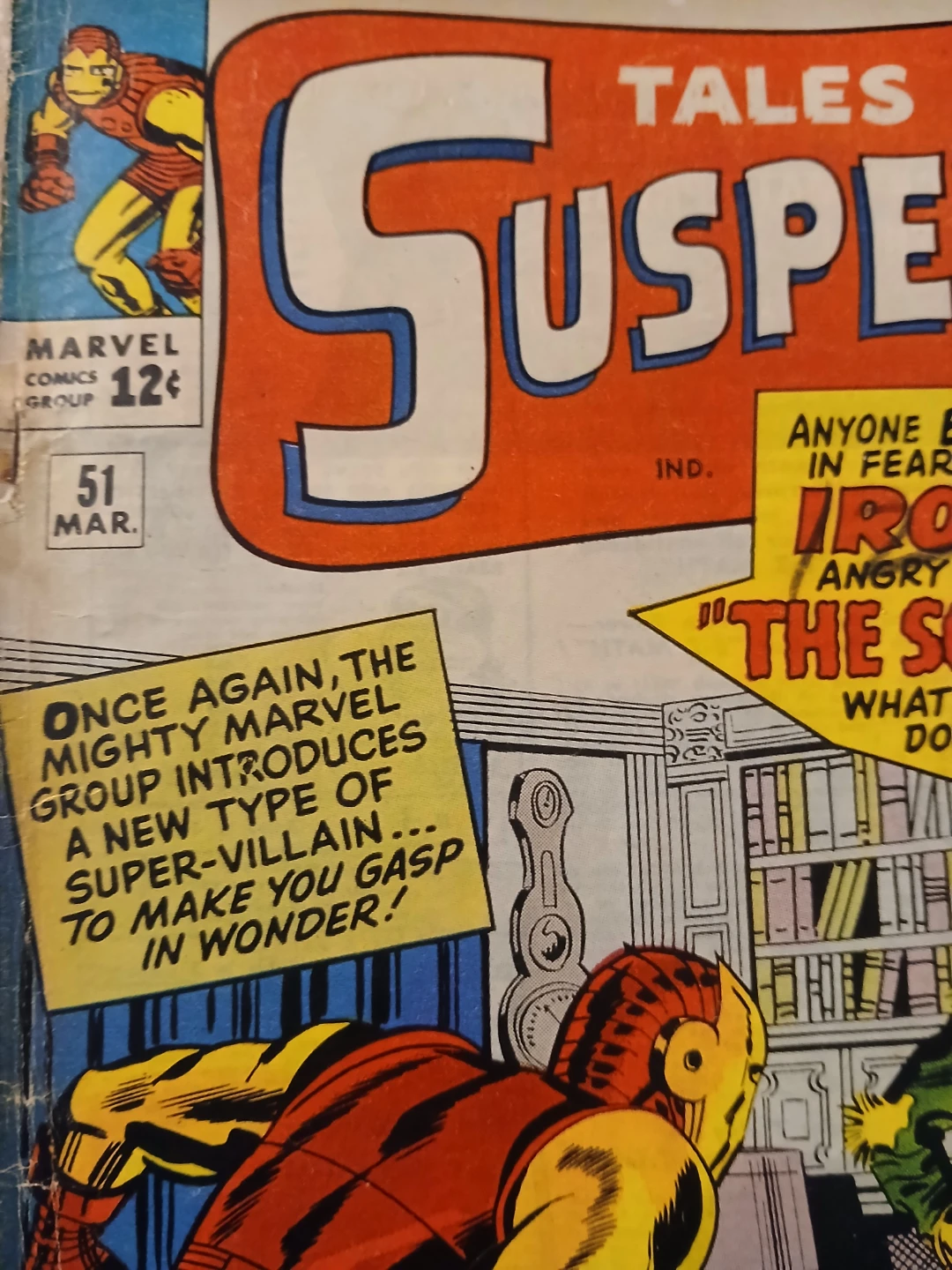 Tales of Suspense #51 Comic Book - Iron Man vs. Scarecrow - photo 3