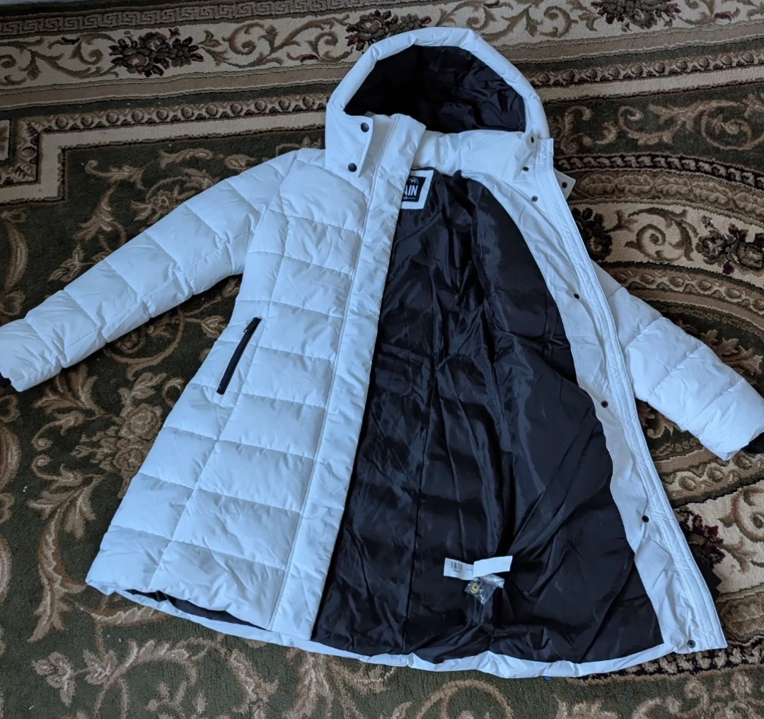 Storm Mountain White Puffer Coat - Size S/P - photo 2
