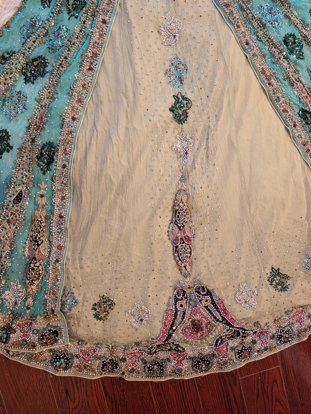 Bridal Embellished Maxi Dress - photo 4