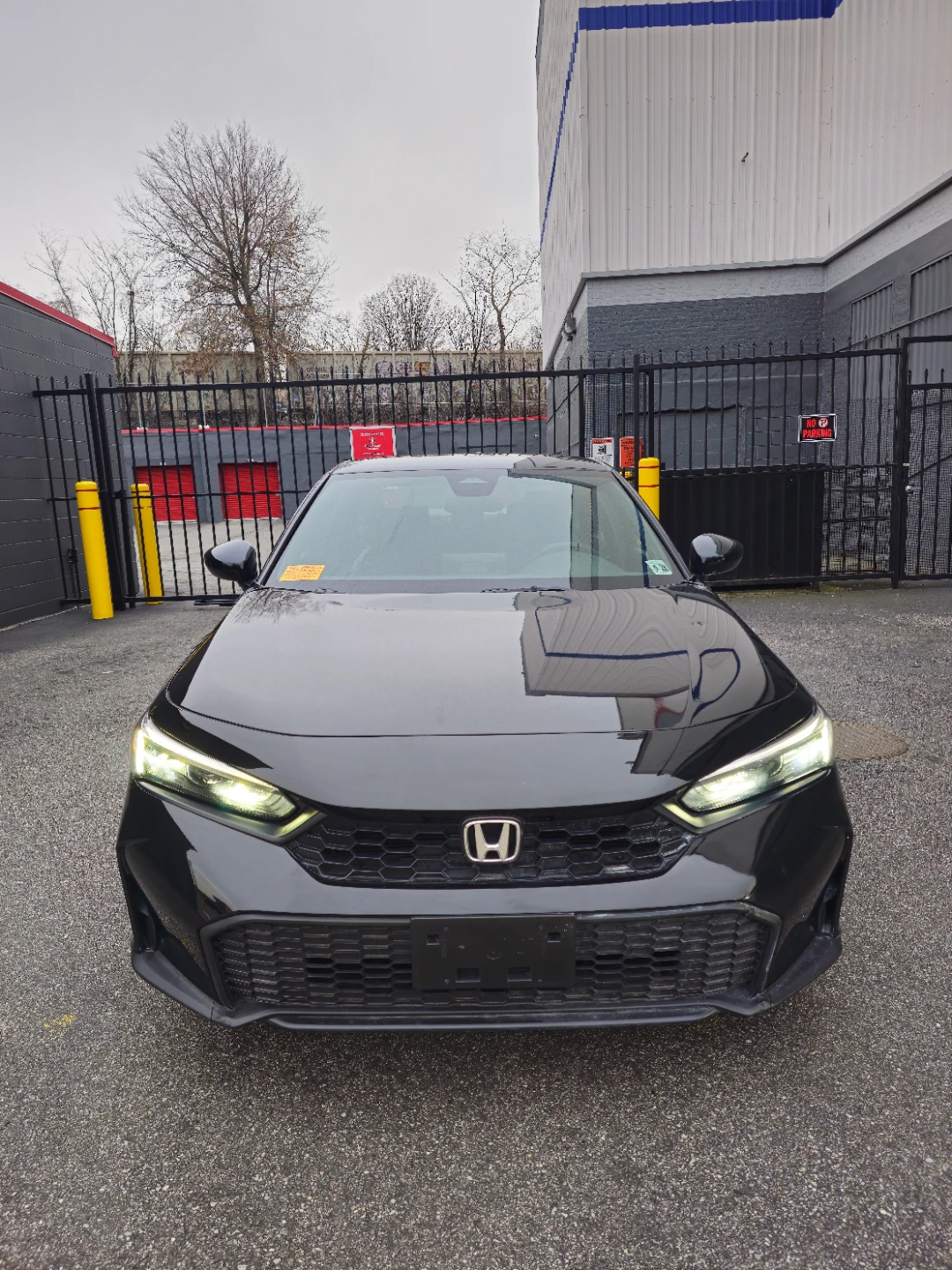 Black Honda Civic Sport Sedan
