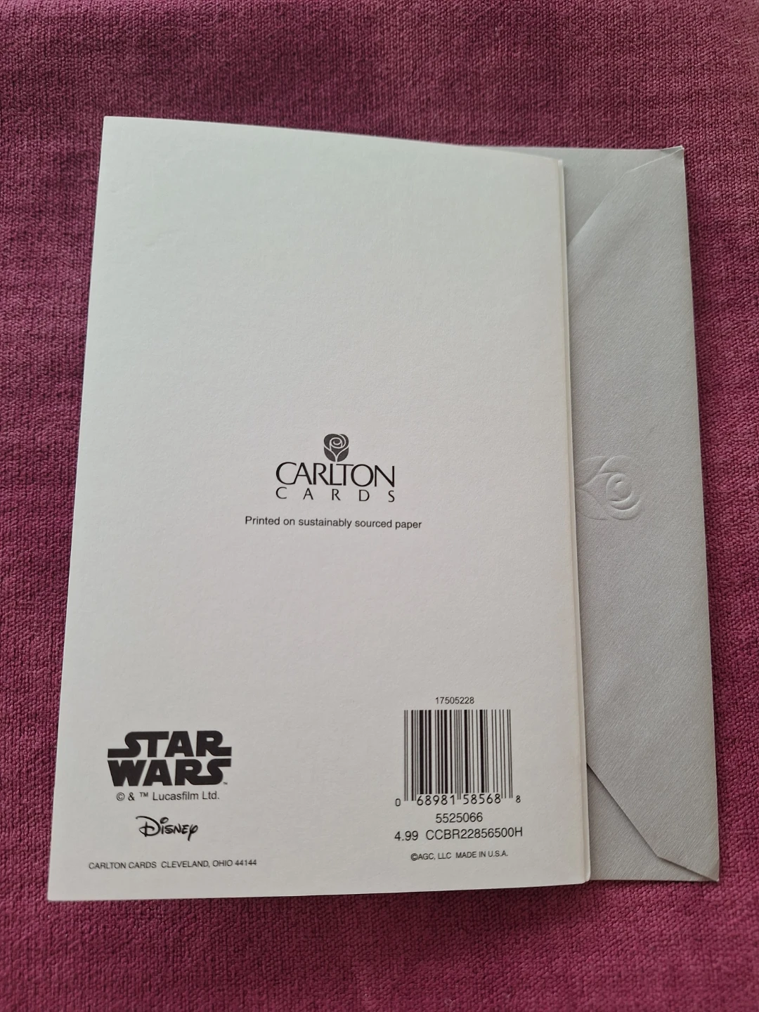 Dark Vader Birthday Card - photo 3