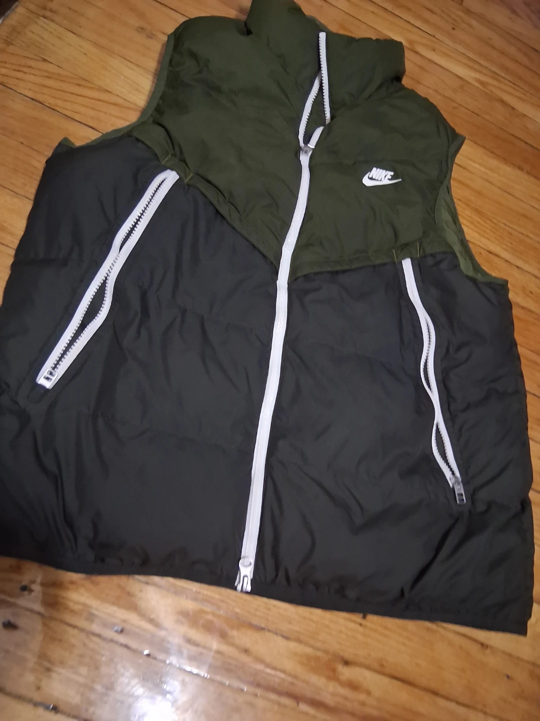 Nike Storm-Fit Puffer Vest - Green/Black