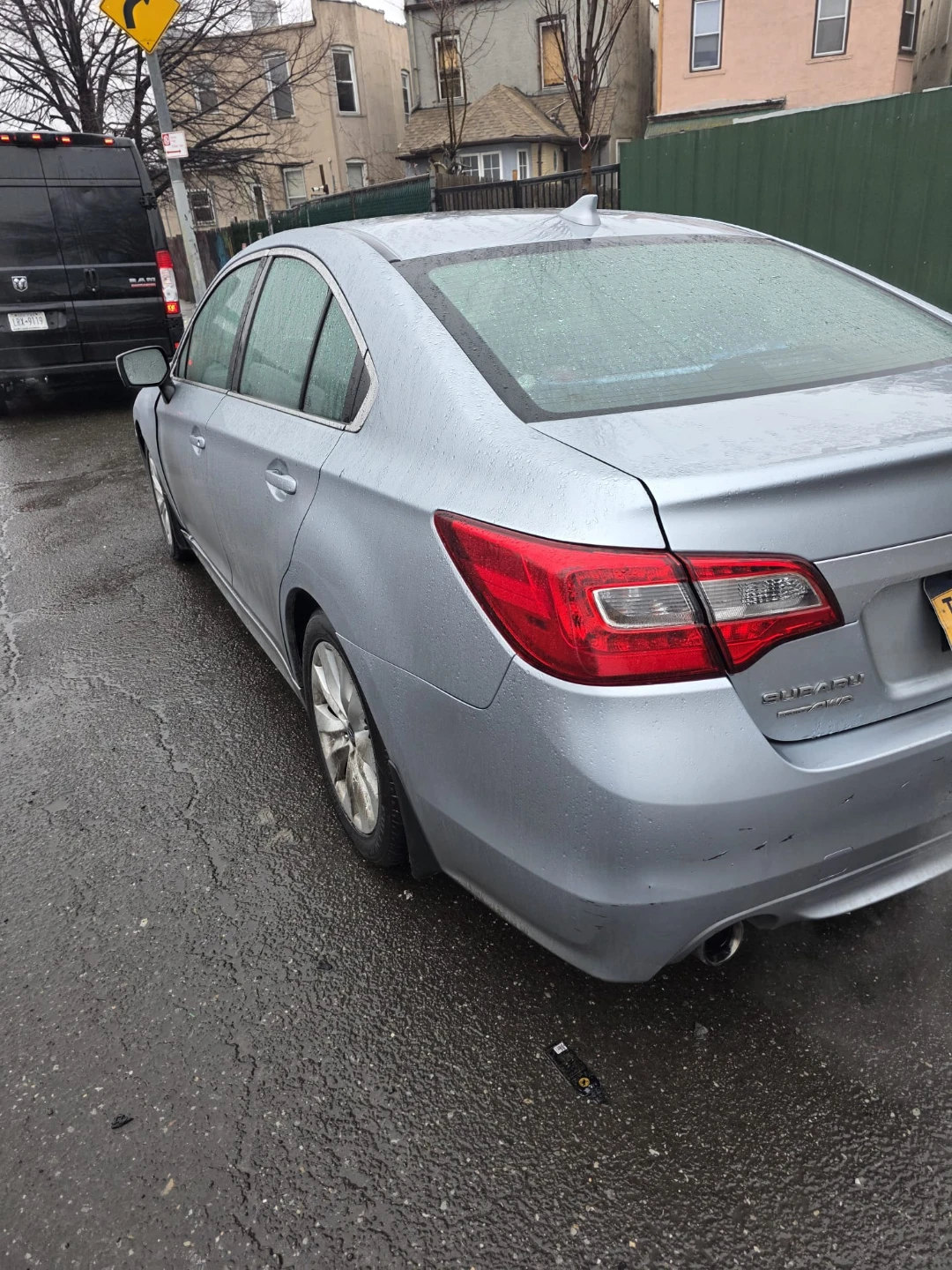 Silver Subaru Legacy Sedan - photo 2