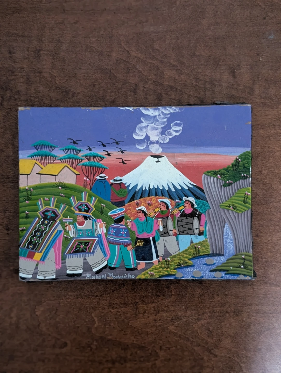 Indigenous Scene Painting - photo 2