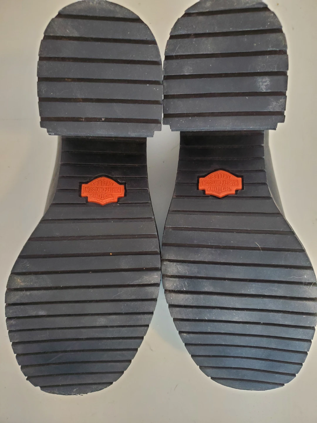 Harley-Davidson Women's Black Leather Zipper Shoes Size 9 - photo 3