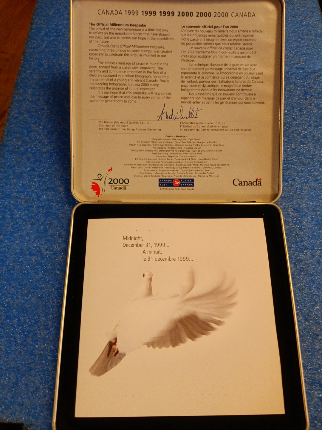 Canada 2000 Official Millennium Keepsake - photo 2