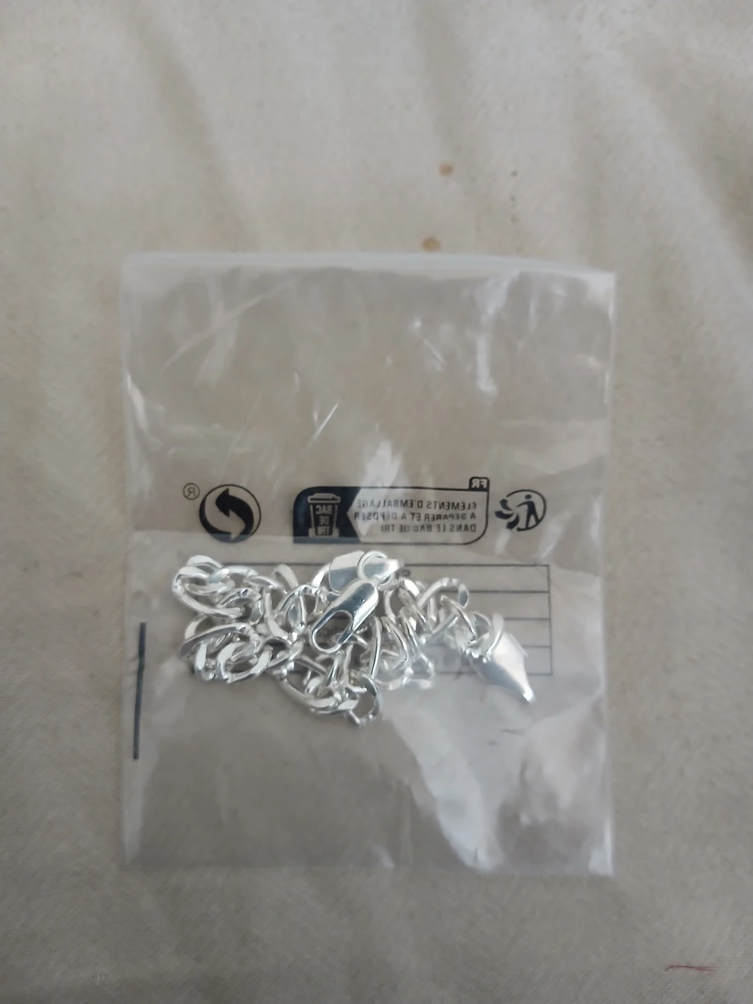 925 Silver Figaro Chain Bracelet - photo 3