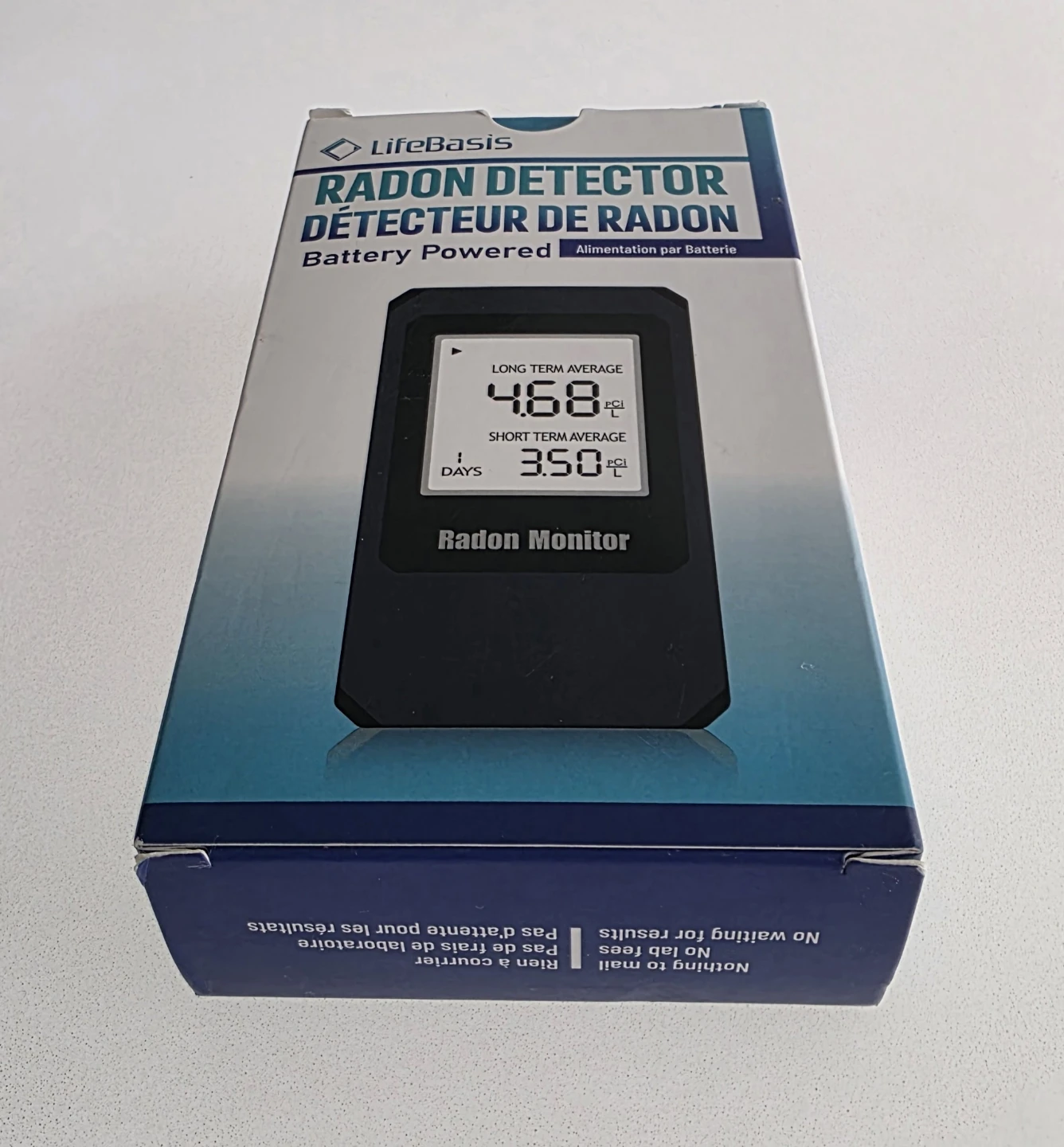 LifeBasis Radon Detector (Home Radon Monitor) - New - photo 3