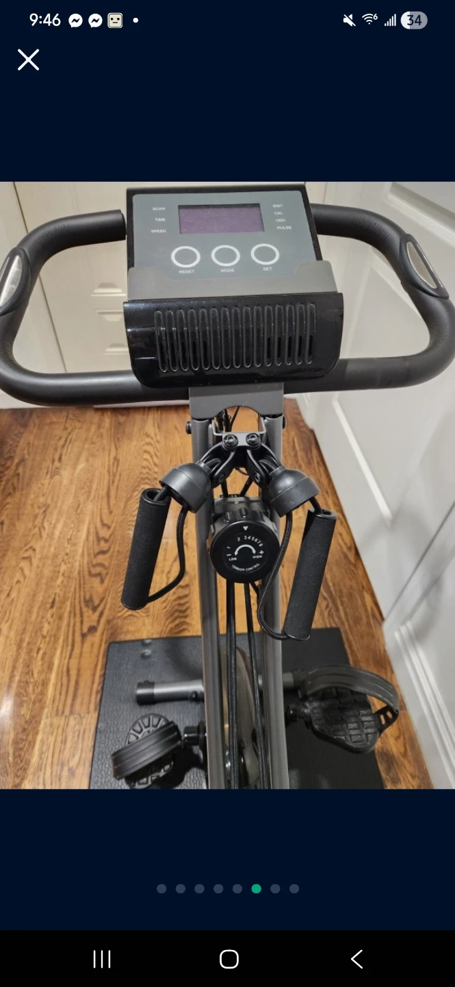 Exerpeutic Folding Exercise Bike - photo 2