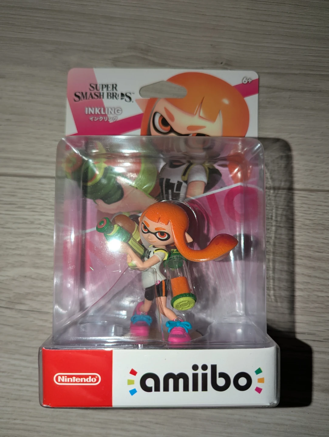 Nintendo Amiibo Super Smash Bros. Splatoon Orange Inkling Girl