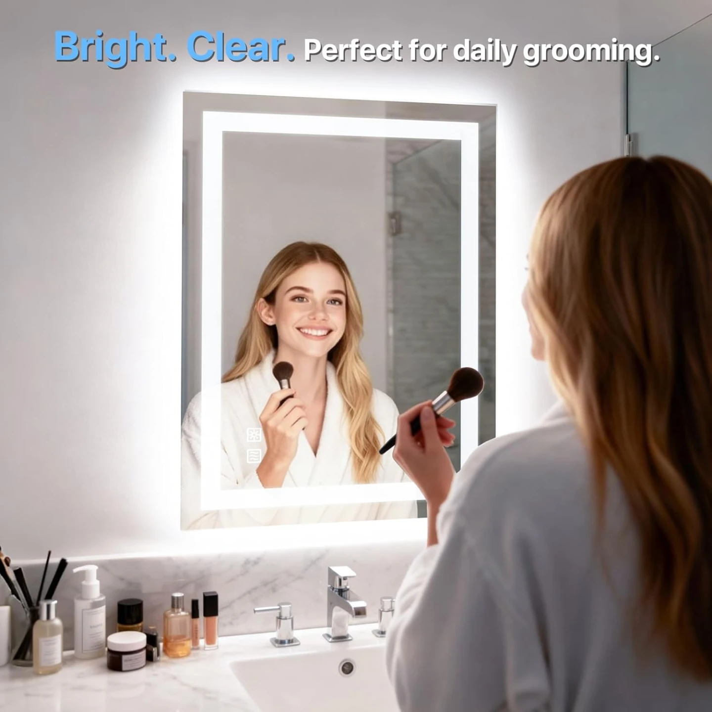 HYPERLITE LED Bathroom Mirror with Lights BNIB - photo 3