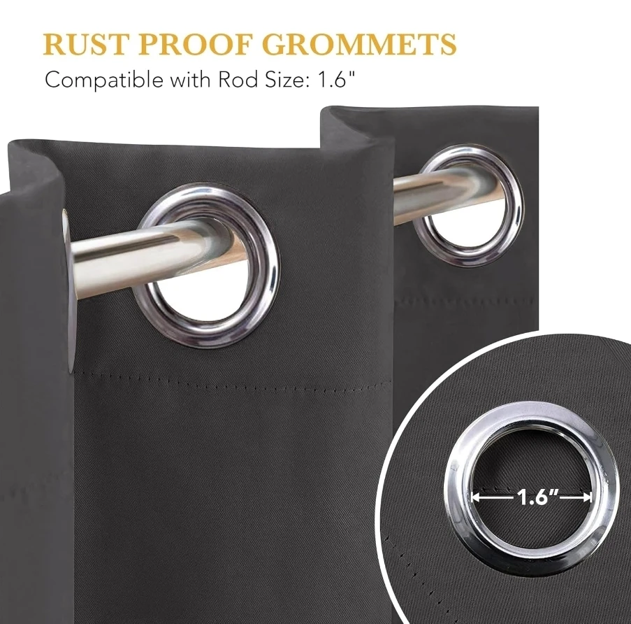 6 RYB HOME Short Blackout Curtains - photo 2