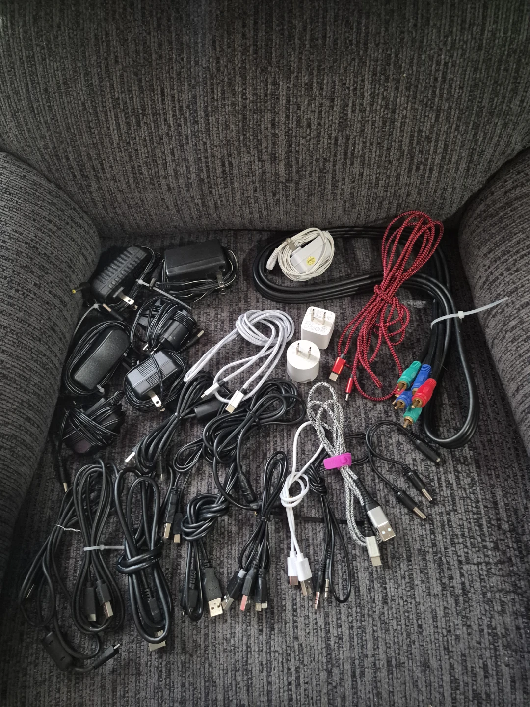 Assorted Electronics Cables and Adapters - photo 2
