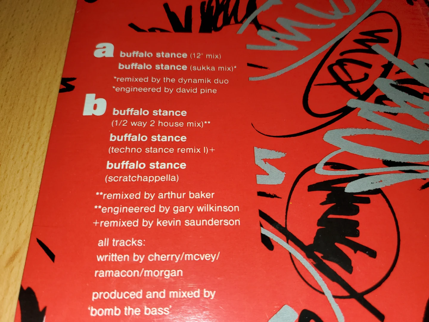 Sealed 1989 (HTF) - Neneh Cherry Buffalo Stance 12” Vinyl - photo 3
