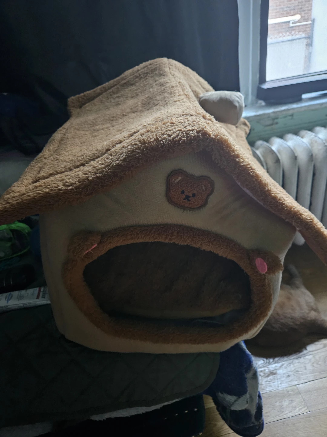 Plush Pet House Bed