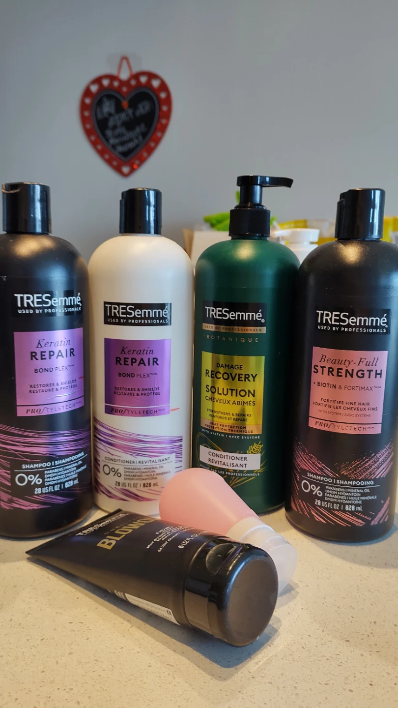 TRESemmé Shampoo, Conditioner, Styling cream Bundle