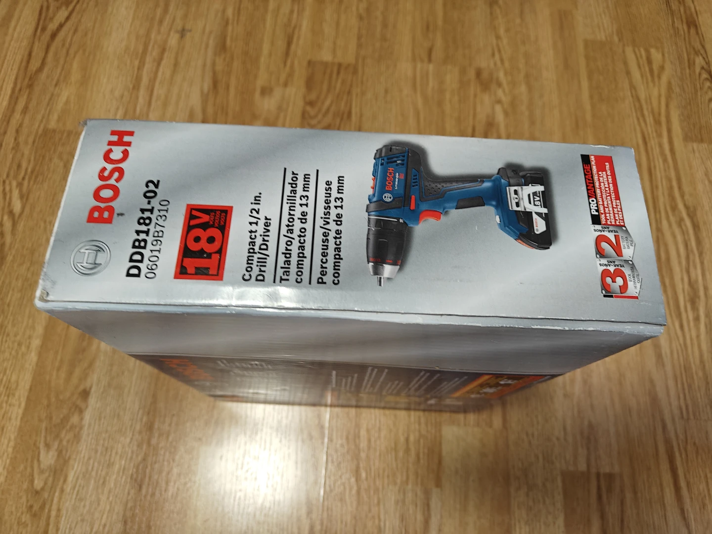 Bosch 18V Compact 1/2 in. Drill/Driver DDB181-02 - photo 4