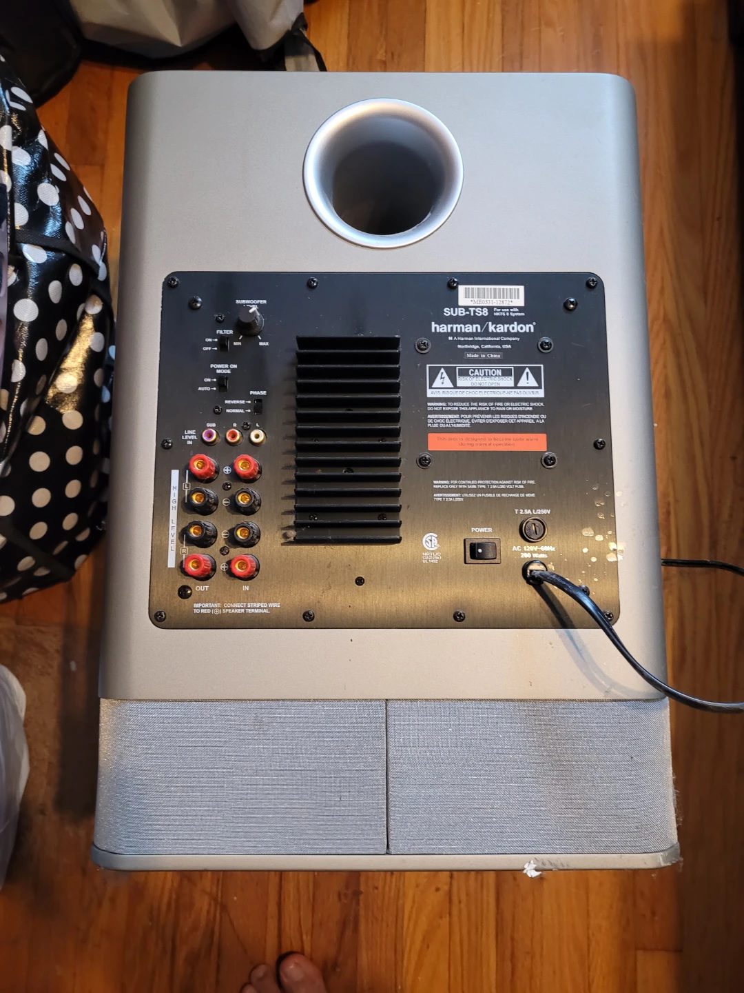 Hardon kardon TS8 Subwoofer - photo 3