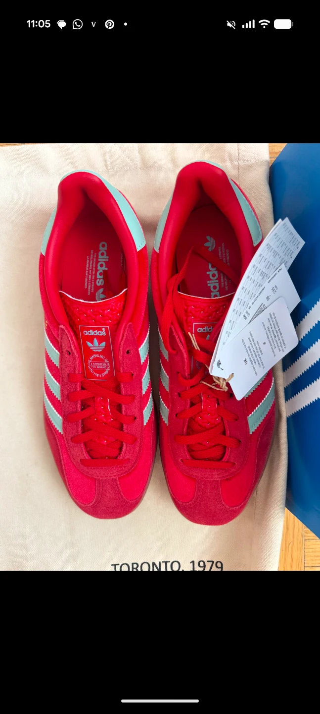 Adidas Gazelle Indoor W Shoes - Size 6.5 US
